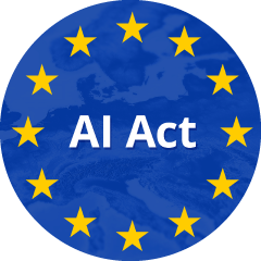 Siegel: AI Act, im EU-Sternenkranz